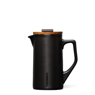 Cafetière à piston en céramique