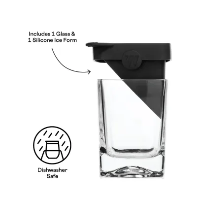 Whiskey Wedge + Cigar Glass -paketti