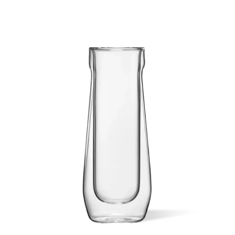 Stemless Flute Glass Set (2)