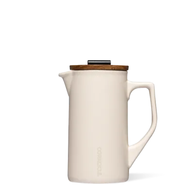 Cafetière à piston en céramique