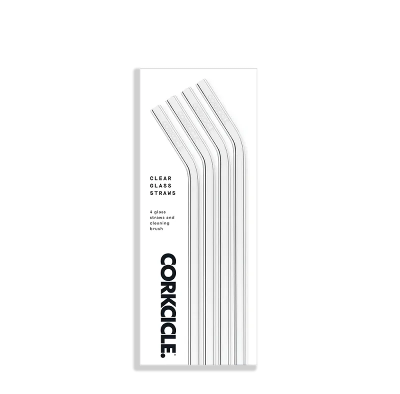 Glass Straw Set